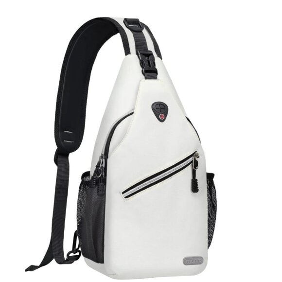 NEW Mosiso Sling Backpack Multipurpose Crossbody Bag in Ivory - Picture 1 of 6